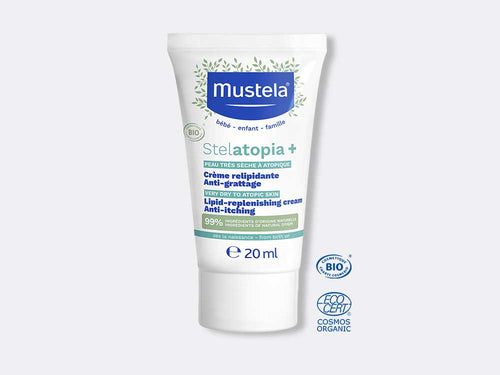 Mustela Stelatopia Peau Atopique Crème Relipidante Anti-Grattage Échantillon 20ml - Mustela Belgium - 1