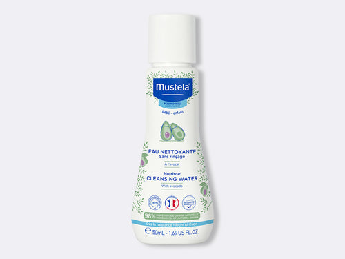 Mustela peau normale eau nettoyante sans rincage bebe echantillon 50ml - Mustela Belgium - 1