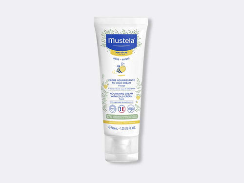 Voedende gezichtscrème met Cold cream - Mustela Belgium - 1