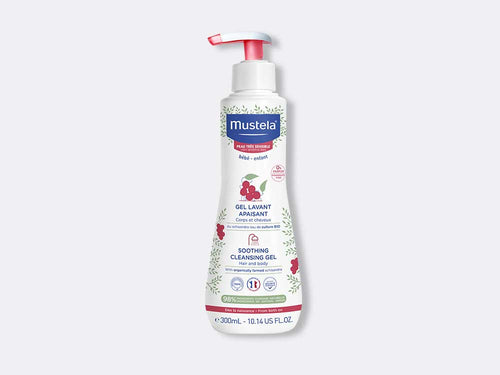 Verzachtende reinigende gel, met Bio schizandra - Mustela Belgium - 1