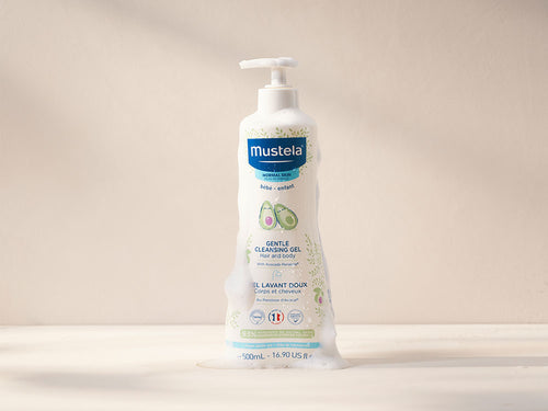 Gel lavant mustela avec de la mousse - Mustela Benelux - 2