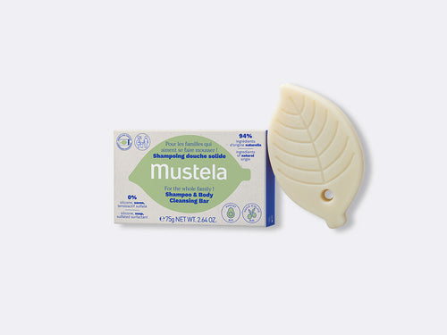 Shampoing douche solide - Mustela Belgium - 1