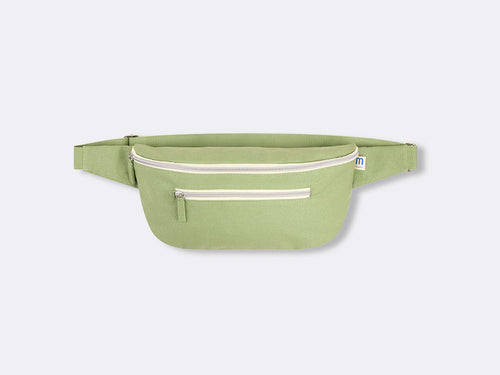 Sac banane en coton - Vert sauge - Mustela Belgium - 1