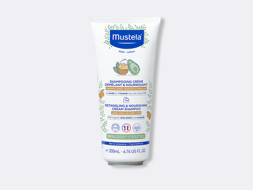Shampooing crème démêlant & nourrissant cheveux bouclés - Mustela Belgium - 1