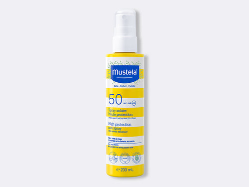 Mustela Spray solaire haute protection bebe SPF50 200ml  - Mustela Belgium - 3